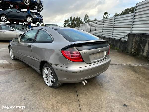 MERCEDES C 220 SPORT COUPE 150 CV DE 2004 PARA PEÇAS - 3