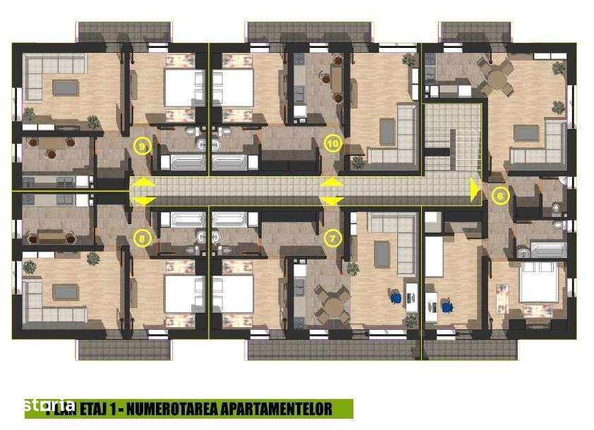 Apartament nou 3 camere Campulung Iezer Residence Direct Dezvoltator-5