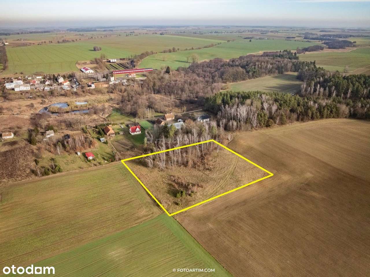 DZIAŁKA Z WYDANYMI WARUNKAMI ZABUDOWY - Pełny obrazek: 4/10