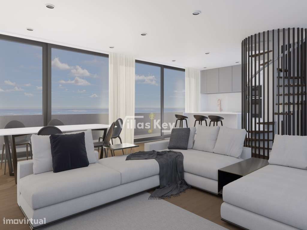 Apartamento T3 com 4 casas de banho e vista mar para venda em Lagos... - Grande imagem: 5/29