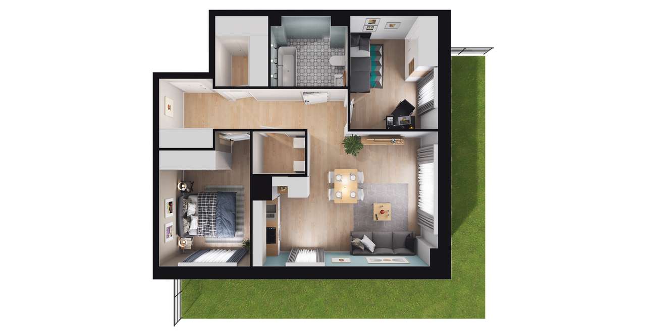 Kalaminta | mieszkanie 3-pok. | 17_ 4 - Pełny obrazek: 3/7