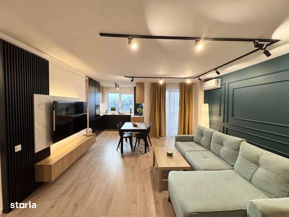 Apartament cu 2 camere, 60 mp, parcare subterana , 2 balcoane , Aer Co - Imagine principală: 2/8