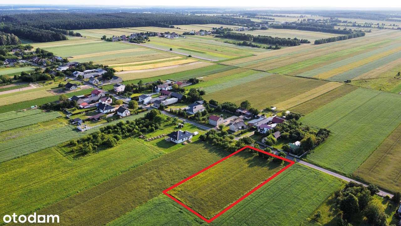 Prąd, woda, kanalizacja! Opcja podziału! 81m x 37m! BUDOWLANA !!-0