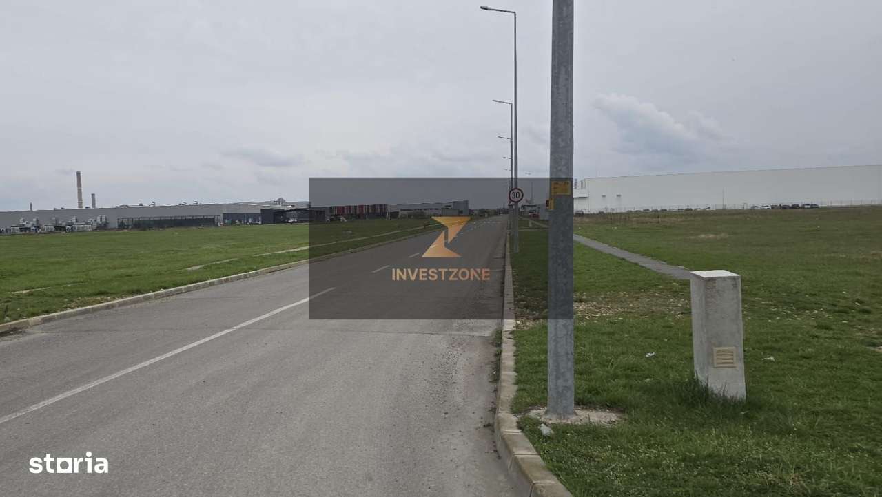 InvestZone vinde teren  5500mp in  zona parcul industrial 1 Oradea - Imagine principală: 2/3