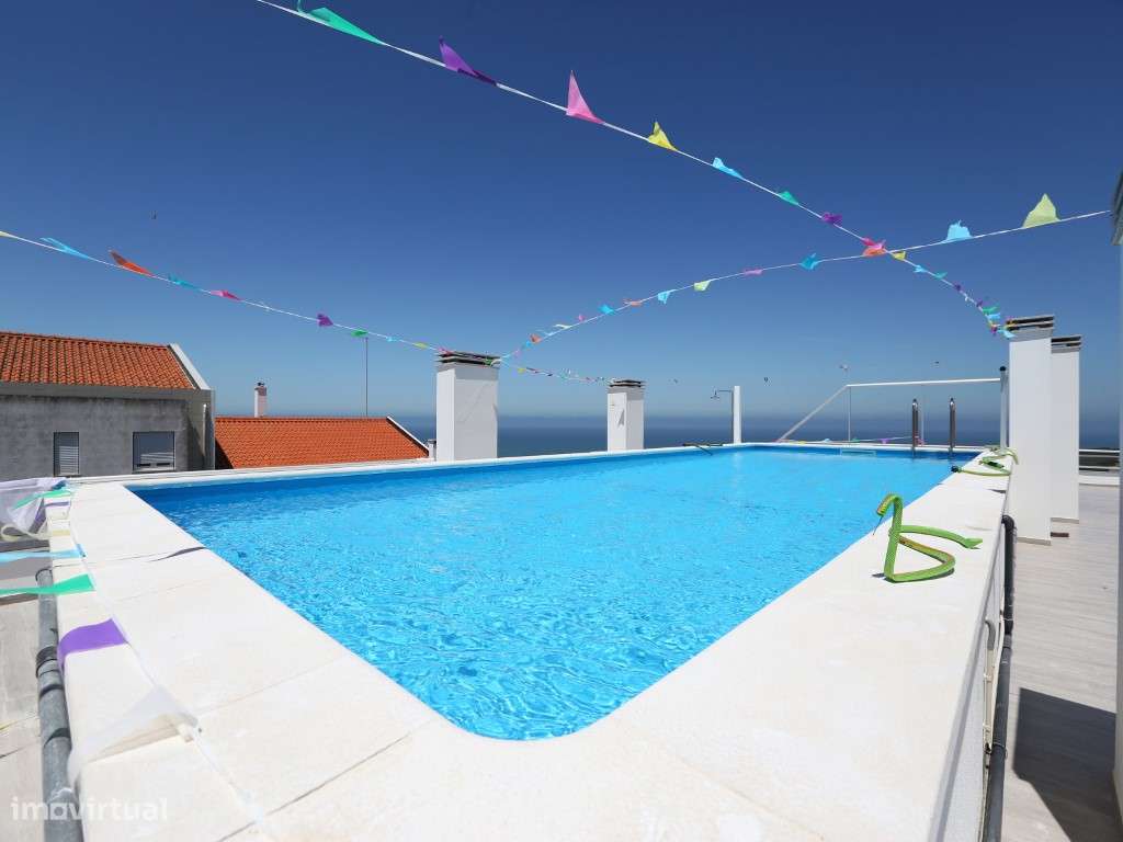 Fabuloso Apartamento T3 Novo com Vista de mar no Sítio Nazaré-33