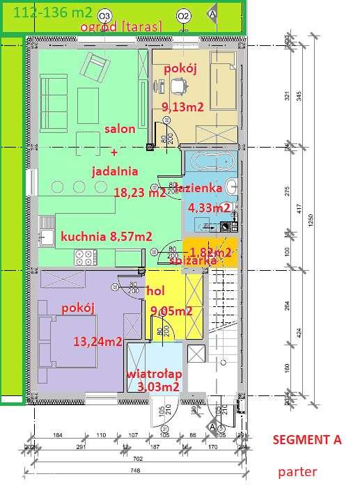Nowa Inwestycja-szeregówka 67m2 z dużym ogrodem! - Pełny obrazek: 5/5