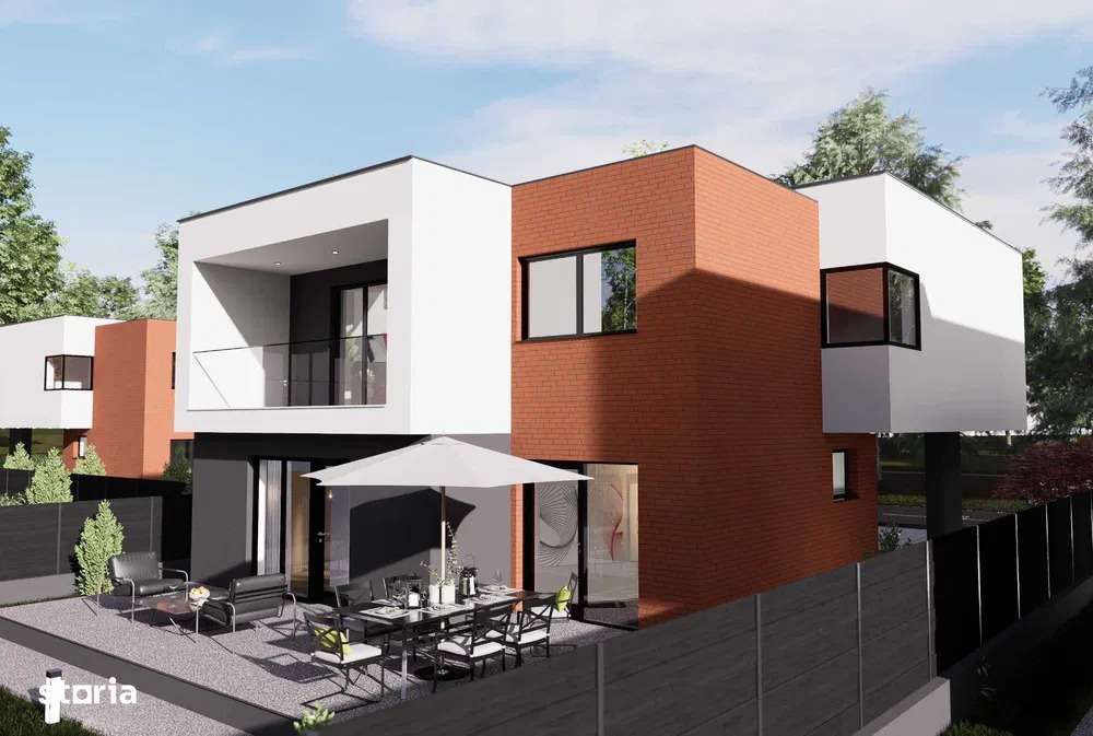 Casa deosebita cu arhitectura minimalistica, Dezmir - Imagine principală: 2/3