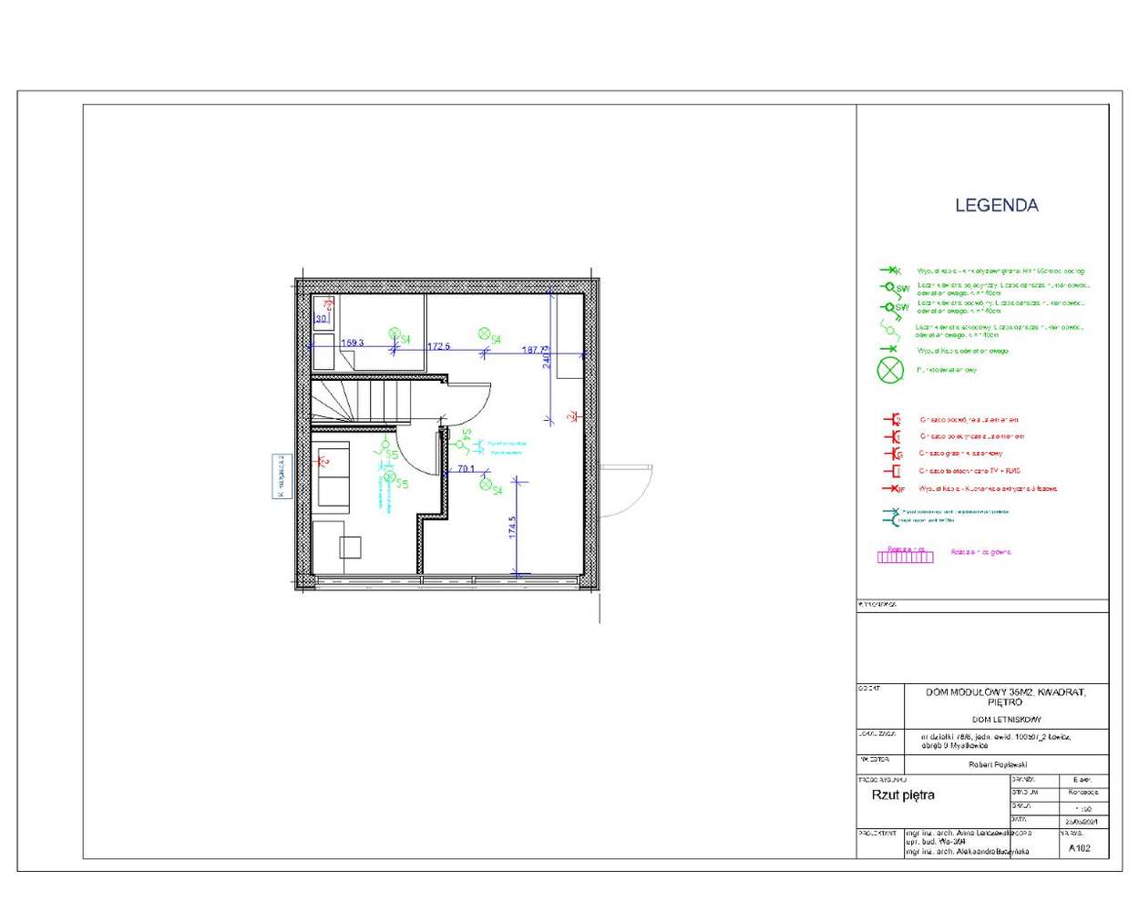 Dom 34,5m2 z Piętrem -56 m2pow. użytkowej +działka - Pełny obrazek: 5/20