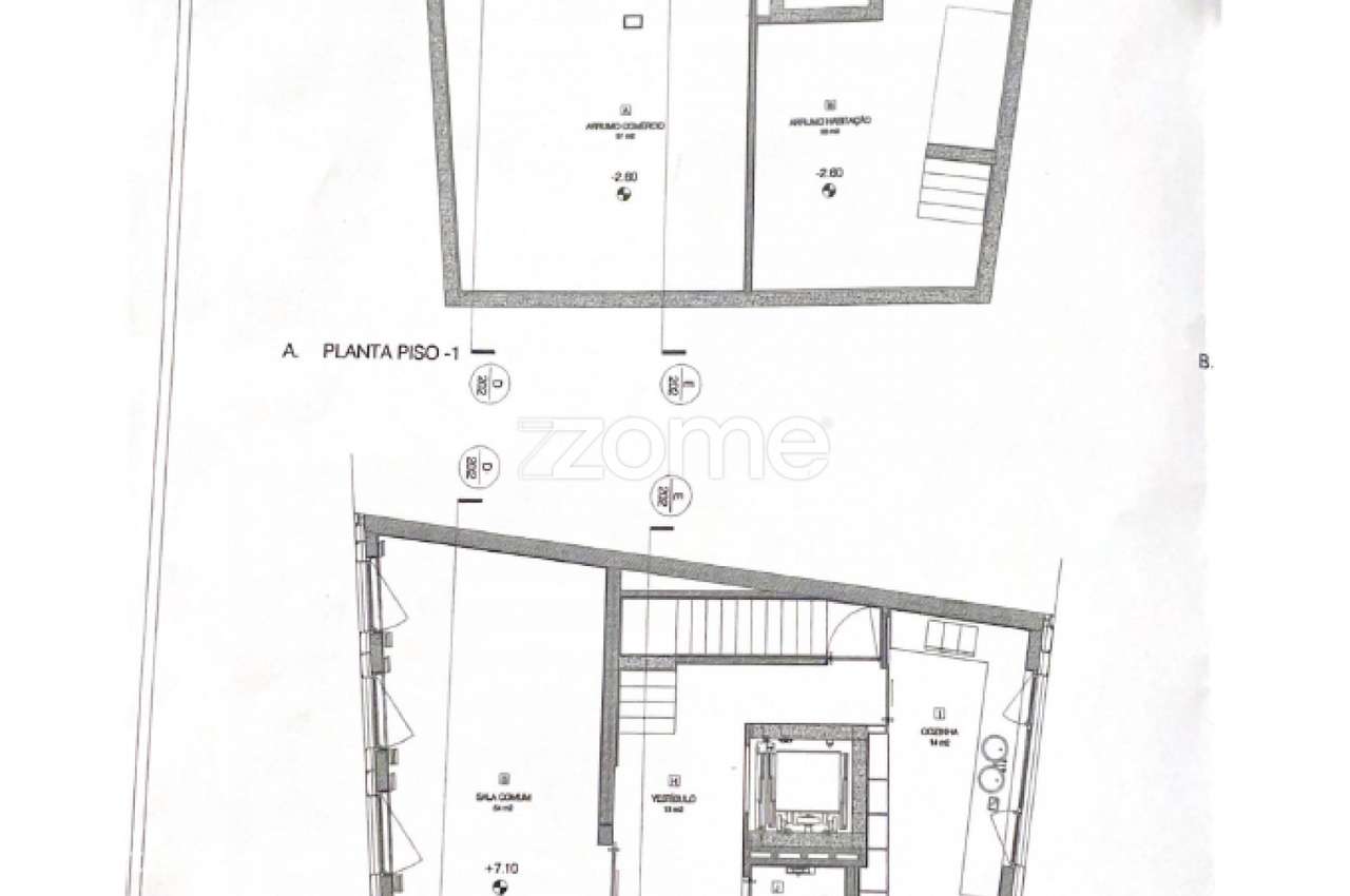 Apartamento T3 Triplex  - Centro Histórico da Póvoa de Varzim-44