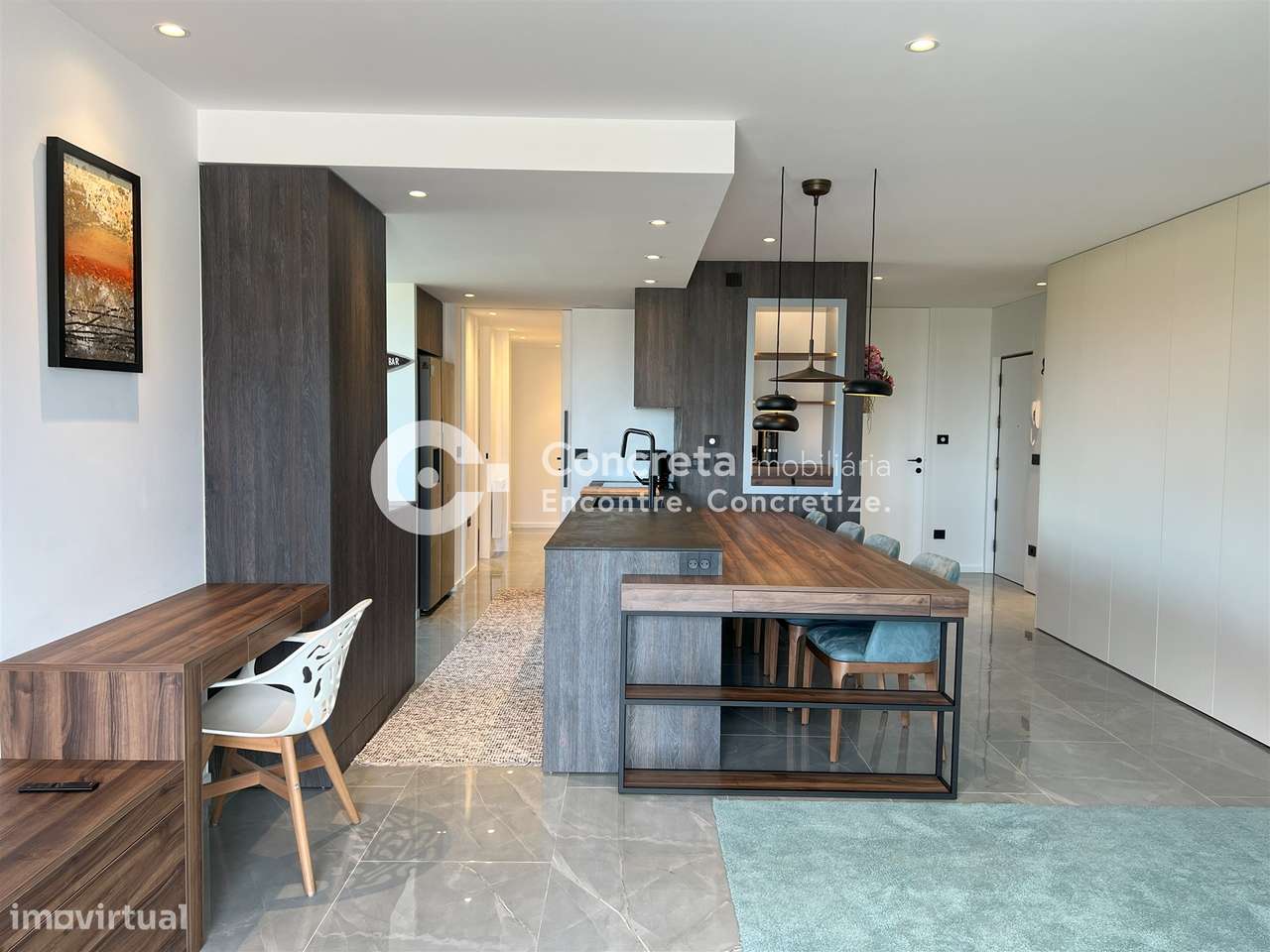 Apartamento T2 remodelado com vista mar na Póvoa de Varzim-8