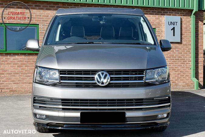 Prelungire Bara Fata Extensie Add-on VW Transporter T6 (2015-up) Negru Lucios- livrare gratuita - 7