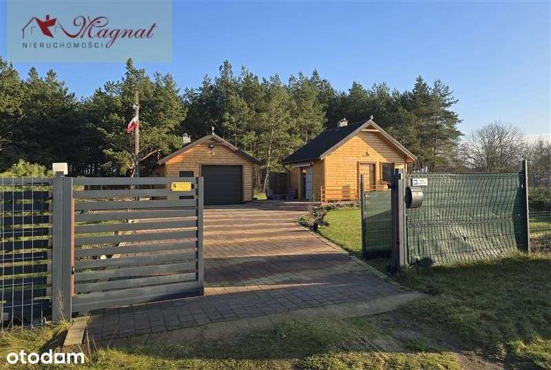 Atrakcyjny dom drewniany całoroczny na dużej dział - Pełny obrazek: 2/20