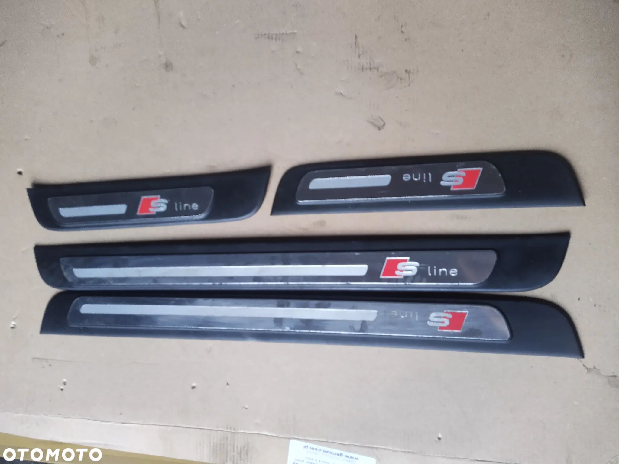 Listwy progowe audi a4 b8 lift s line - 1