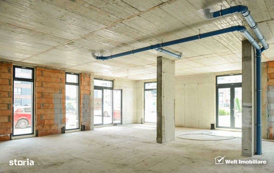 Spatiu comercial parter 211mp,  8 parcari, H=3m20, zona Iulius Mall - Imagine principală: 2/4