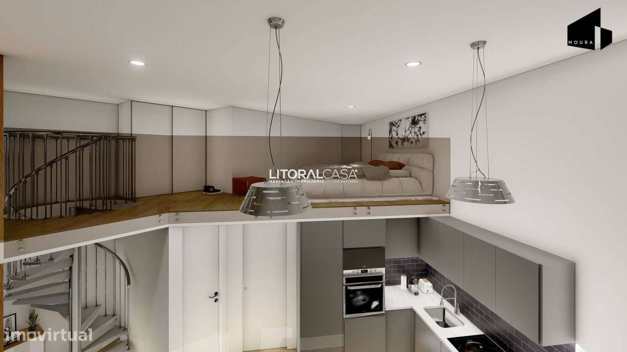 Loja com projeto para transformar em apartamento T1 - Grande imagem: 4/15