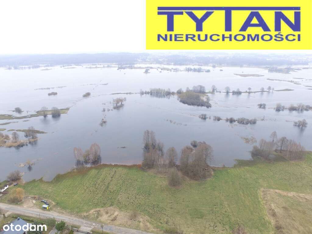 Działka z widokiem na rozlewiska Narwi.-3