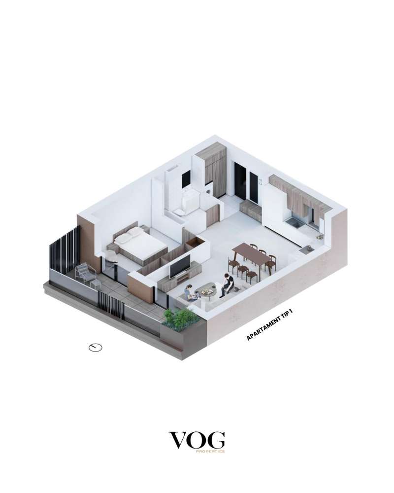 VoG Delea Noua - Decebal 2 camere bloc nou-10