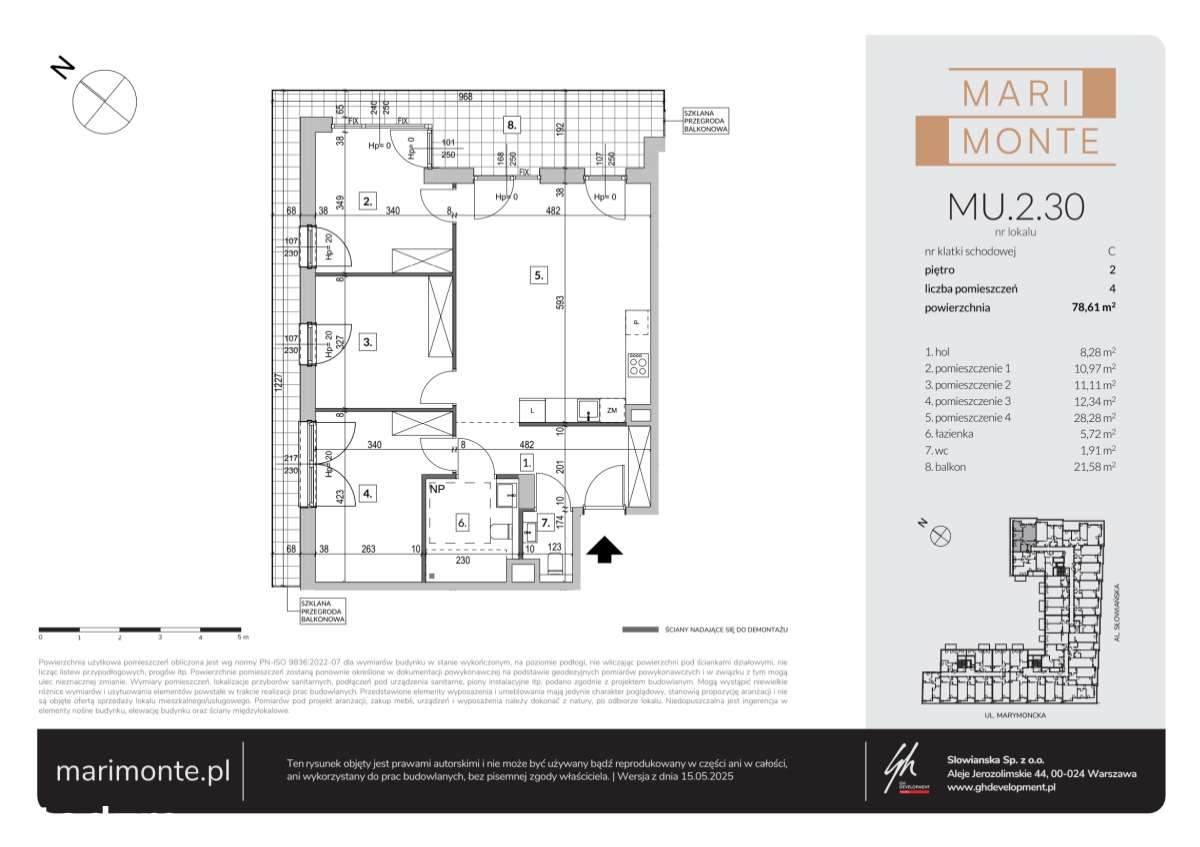 Marimonte  | mieszkanie 4-pok. | M​U.2.30 - Pełny obrazek: 2/8