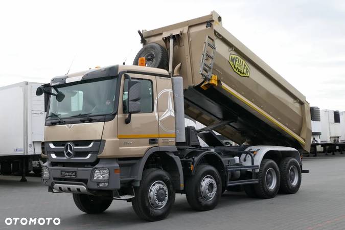 Mercedes-Benz ACTROS 4141 / 8X6 / WYWROTKA TYLNOZSYPOWA / MEILLER KIPPER - 1