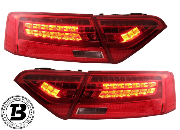 Stopuri Full LED compatibile cu Audi A5 8T Dynamic Design - 5