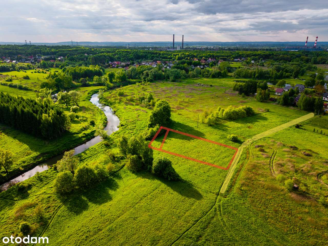 MALOWNICZA DZIAŁKA BUDOWLANE W SKAWINIE 1457m2-3