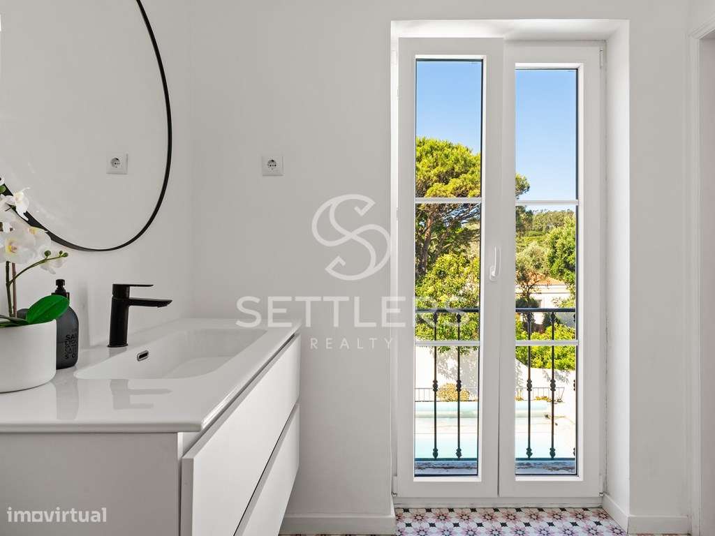Moradia T4 geminada com piscina - Malveira da Serra-23