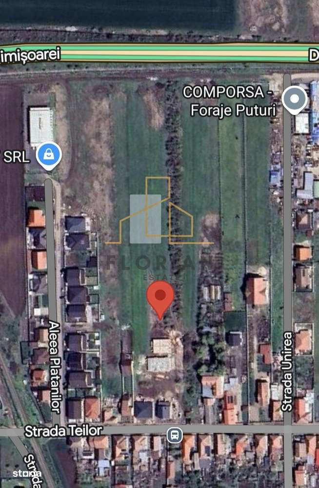 Teren Intravilan Construibil Giarmata-Vii  -str. Teilor- - Imagine principală: 5/5