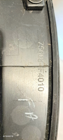 Listwa na błotnik prawy tył tylna Toyota CHR C-HR 16- 75605-f4010 - 5