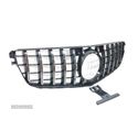 GRELHA DIANTEIRA PARA MERCEDES W204 LOOK GT 07-14 PRETO - 3