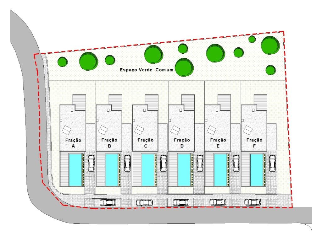 Terreno para construção de 6 moradias a apenas 8Km da Pra...