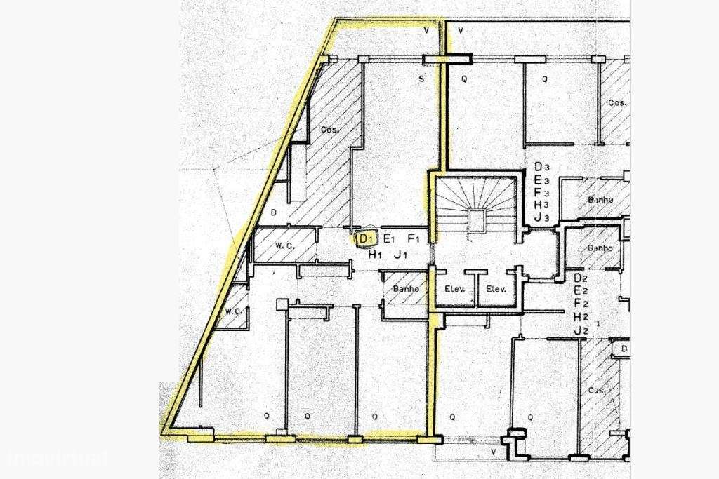Apartamento T3 no centro de Matosinhos perto da Câmara-18