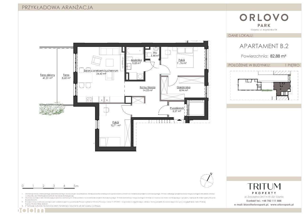 Orłowo Apartamenty willowe | 3-4 pokoje | ogród-2