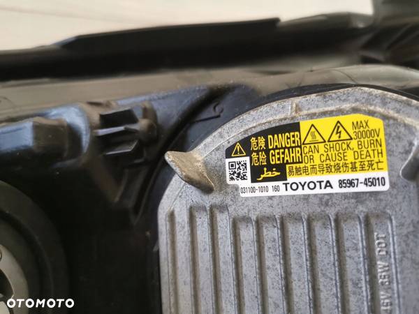 TOYOTA RAV4 IV 13- LAMPY PRZOD XENON IDEALNE PRZED LIFT KOMPLETNE - 9