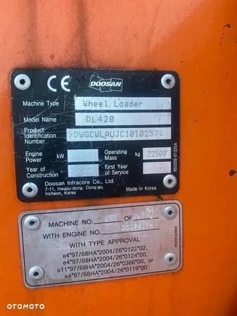 Doosan DL 420 - 4