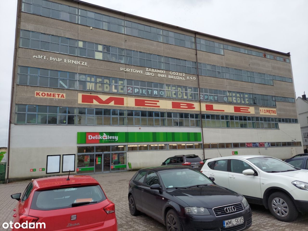 Lokal handlowy w centrum Mławy 700 m²