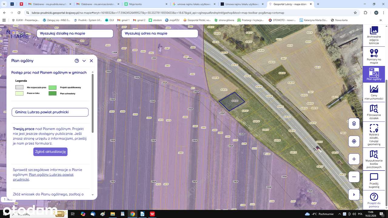 Na sprzedaż 5 działek w okolicy obwodnicy Prudnika. łącznie 2610 m2 - Pełny obrazek: 5/8