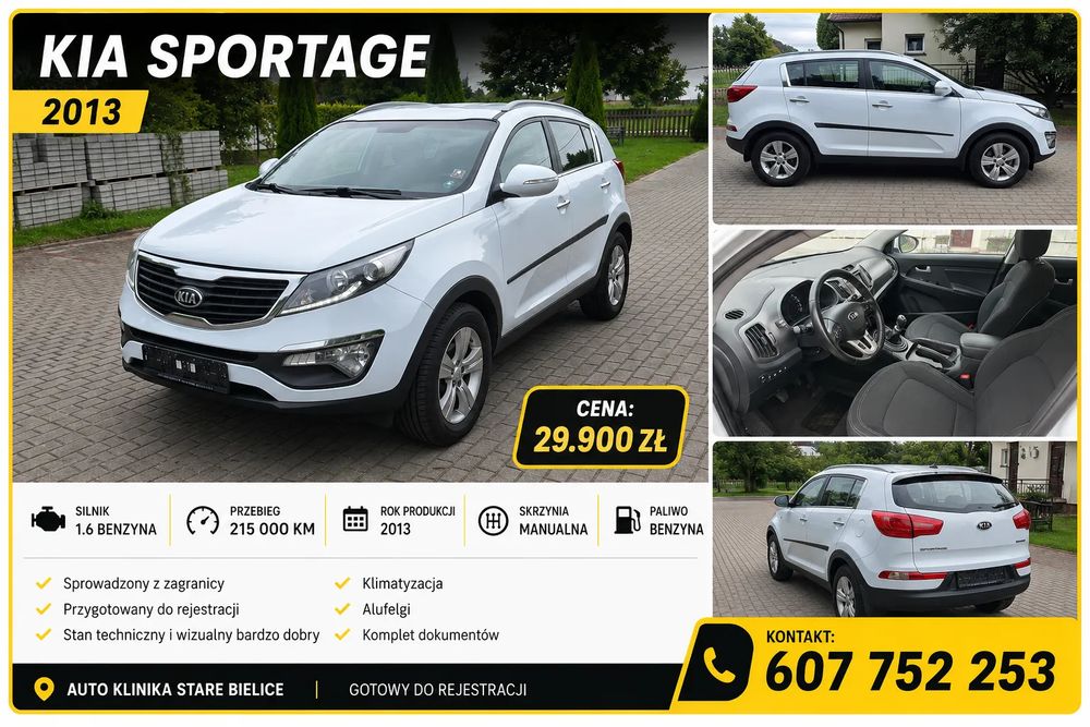 Kia Sportage III (2010-2015) 1.6 GDI 2WD Spirit 2013