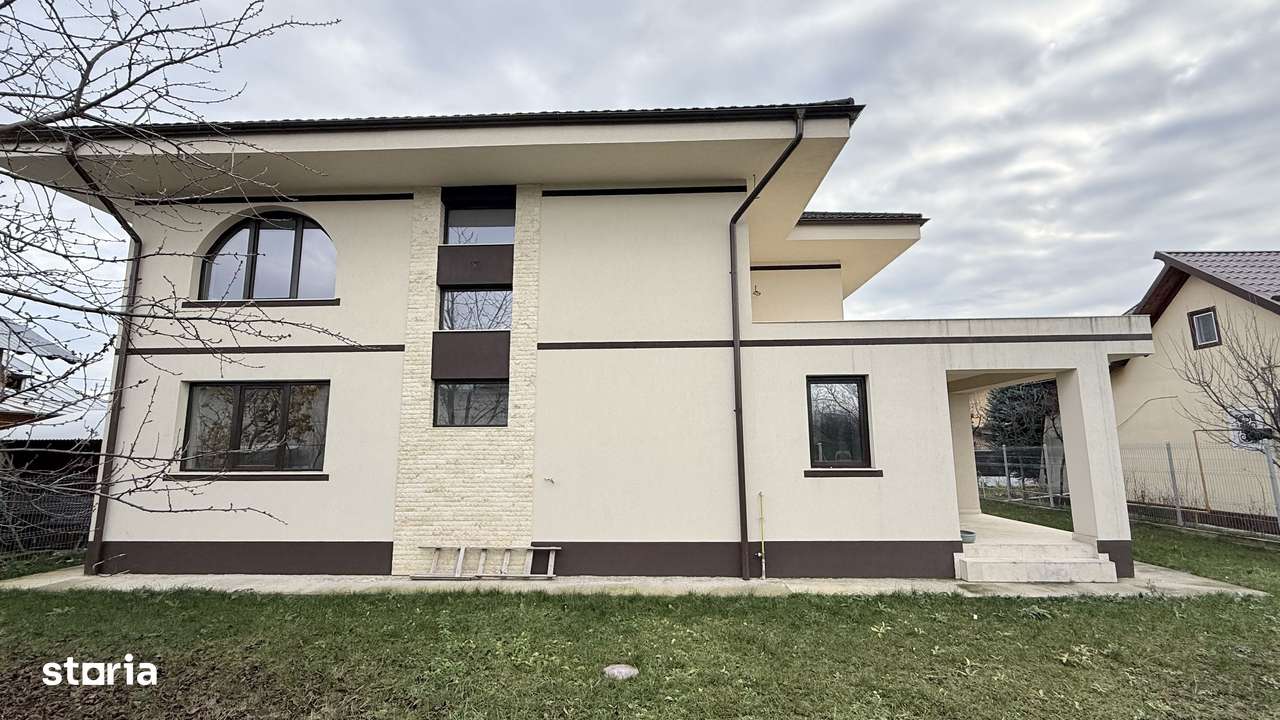 Vila Delux P+1 cu terasă și garaj + teren intravilan 783mp-5