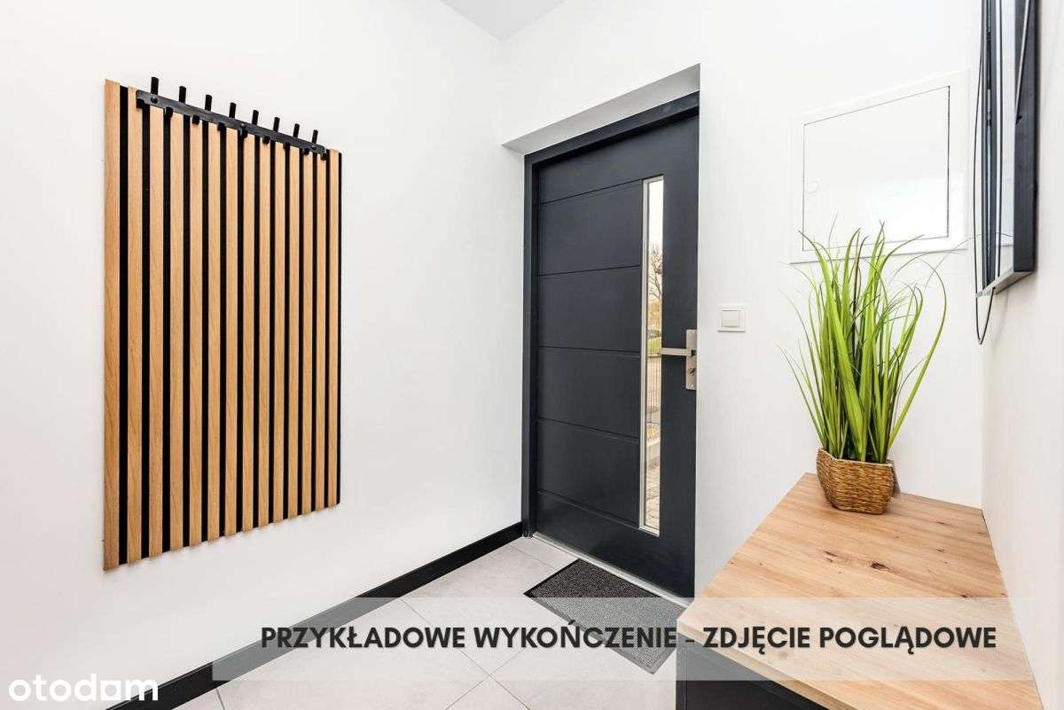 Nowoczesna szeregówka, ogródek, miejsce postojowe-16