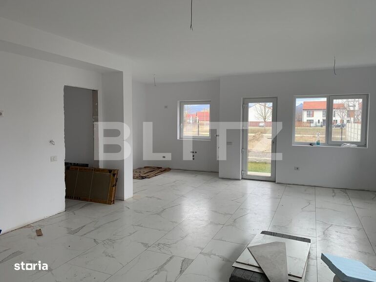 Casa tip duplex, semifinisat,120 mp, 250 mp teren, Alba Iulia