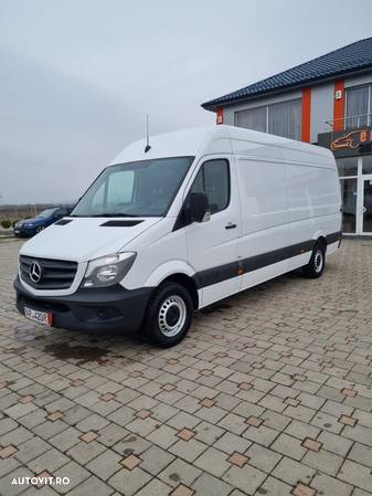 Mercedes-Benz Sprinter 316 CDI MAXI XXL An Model 2017 Climă Senzori de parcare față și spate Pilot automat Talpă de urcare spate - 1