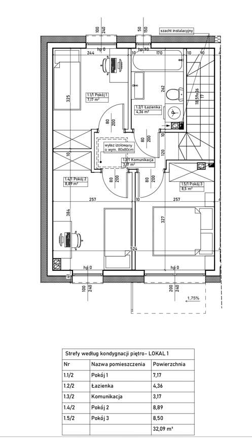 DOM 65,95M2 zamknięte OSIEDLE ROWECKIEGO-7