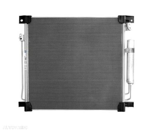 Condensator climatizare Fiat Fullback, 01.2016-, motor 2.4 D, 110 kw/113kw/133kw diesel, full aluminiu brazat, 535(500)x500x12 mm, cu uscator filtrat - 1