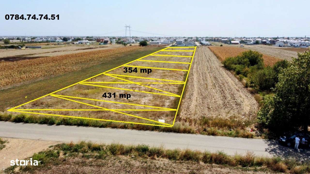 Teren pe str Codrului - comuna Berceni - Imagine principală: 2/3