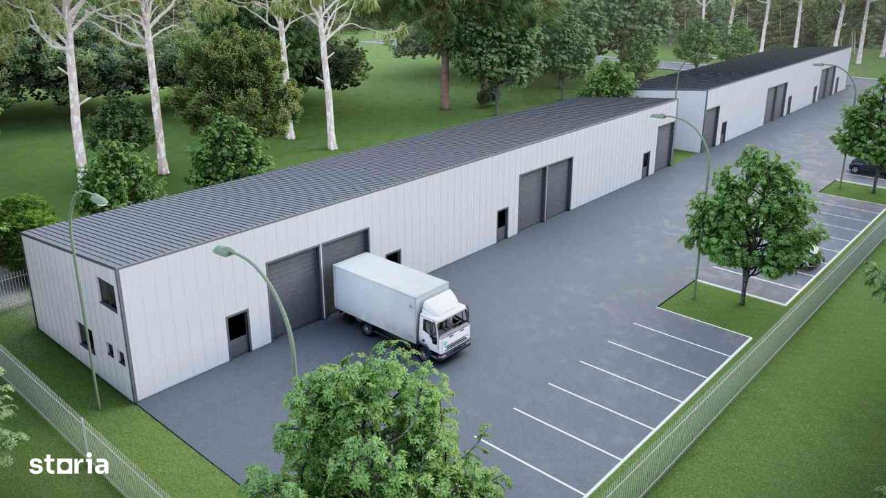 Hala nouă de vânzare – Berceni – la stradă principală, complet utilată - Imagine principală: 5/7