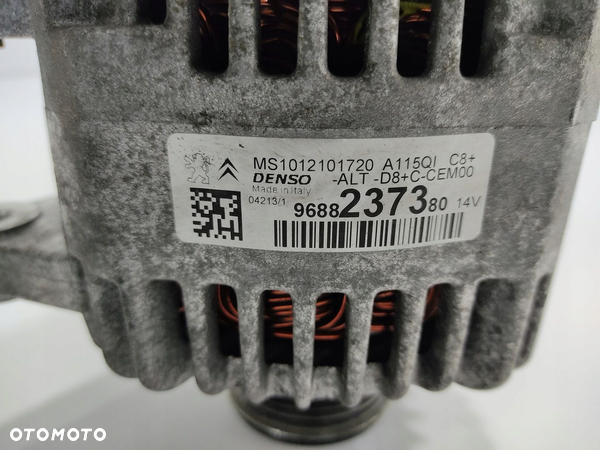 ALTERNATOR PEUGEOT 208 I 1.0 VTI 9688237380 MS1012101720 2012-2019 - 7