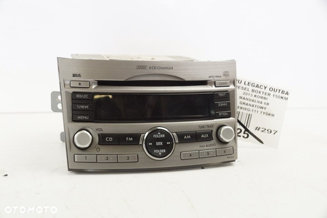 RADIO CD SUBARU LEGACY V   86201AJ410 - 2