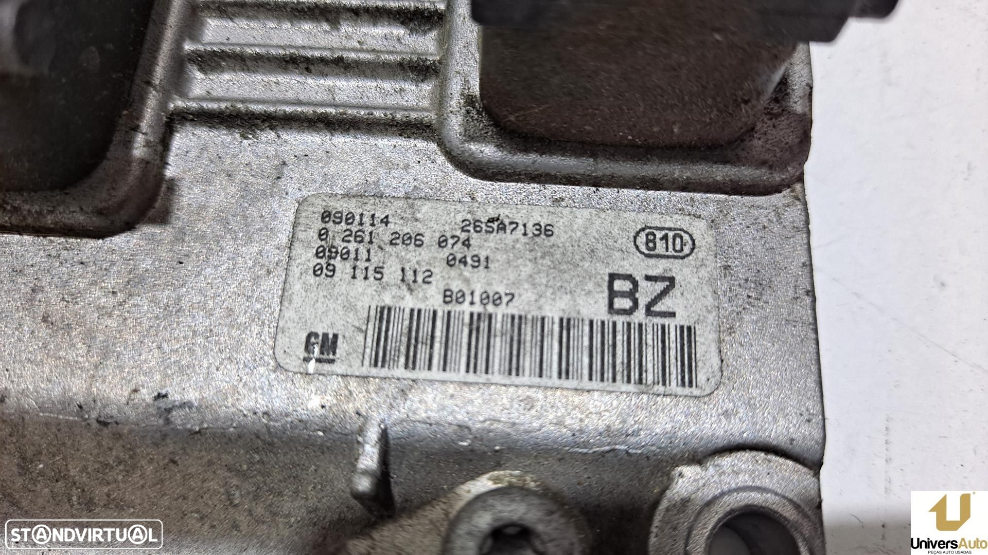 CENTRALINA MOTOR UCE OPEL CORSA C 2001 -0261206074 - 2