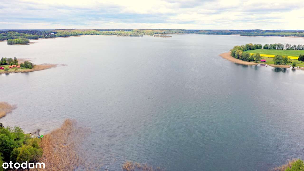 Kompleks pięknych działek nad Jeziorem Rydzówka.-8