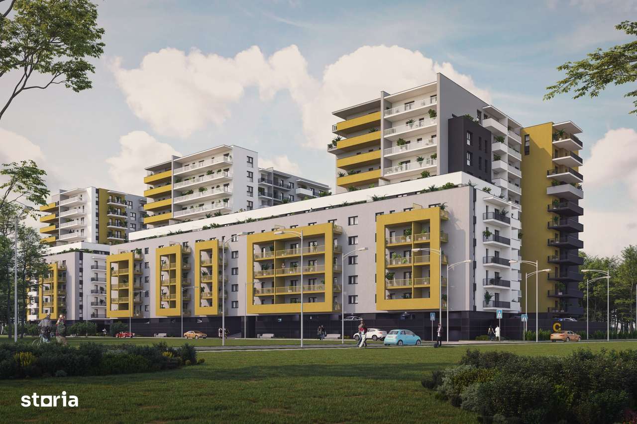 AP. 4CAM.+LOC DE PARCARE INCLUS / BLOC FINALIZAT,MUTARE IMEDIATA! - Imagine principală: 2/4